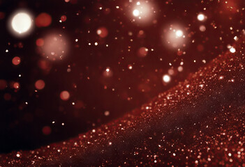 Naklejka premium Red glittering holiday texture stock illustration