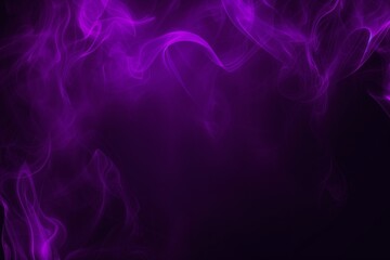 This image exhibits a mesmerizing display of swirling purple smoke on a dark background. The abstract nature of the image makes it suitable for a variety of uses such as a desktop wallpaper