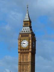 Fototapeta na wymiar Big Ben à Londres Tour Horloge