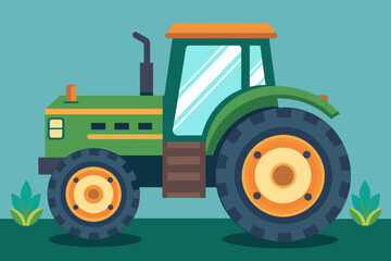 tractor illustration
