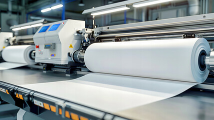 Large Industrial Printing Machine, Digital Manufacturing and Design Technology, Modern Factory Production Equipment