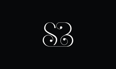SB, BS, S, B, Abstract Letters Logo Monogram