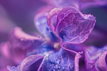 Close-up of vibrant lilac blossoms