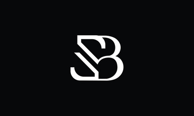 SB, BS, S, B, Abstract Letters Logo Monogram