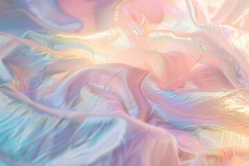 Fototapeta premium Purple Rainbow Swirl A Colorful Blend of Fashion and Art Generative AI
