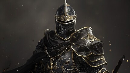Gothic Knight Armor A Medieval Marvel Generative AI