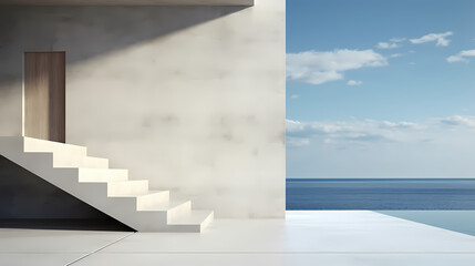 Design cement building background illustration structure building