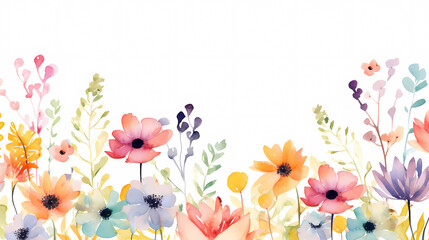 Beautiful floral illustrations