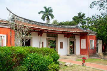 台湾・台南の孔子廟の外観
