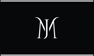 MI, IM, M, I, Abstract Letters Logo Monogram