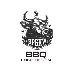 BBQ Vector Logo Design