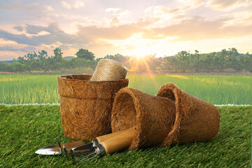 Agriculture and gardening, picture for your design for agriculture and gardening advertising