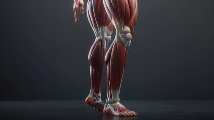 Human Muscular System: Leg Muscles, Tensor Fasciae Latae