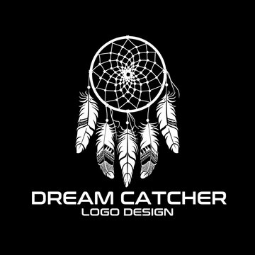 Dream Catcher Vector Logo Design