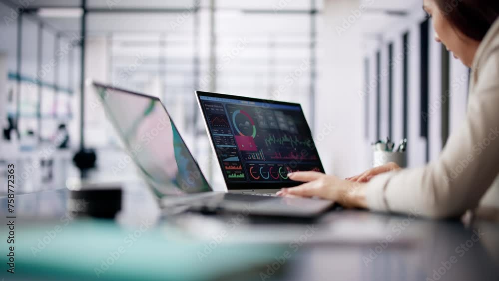 Aufkleber Data Analyst Using Data Analytics KPI