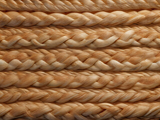Woven texture. seamless texture of basket surface. wooden vine wicker straw basket. handcraft weave  abstract texture creative with AI.
