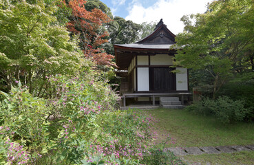 円成寺　鎮守社拝殿　奈良県奈良市忍辱山町