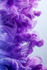 Fototapeta premium Soft and dreamy abstract ink water backgrounds for creative content