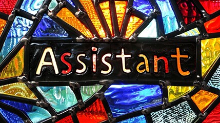stained glass window assistant
