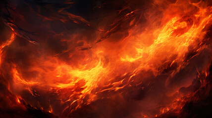 Fire background.