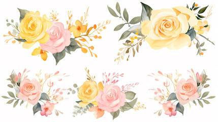 Fototapeta premium Watercolor seamless pattern