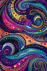 motivi tessili di ispirazione tribale