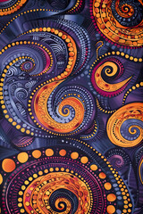 motivi tessili di ispirazione tribale