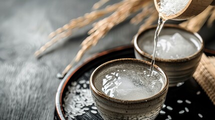 Sake rice wine