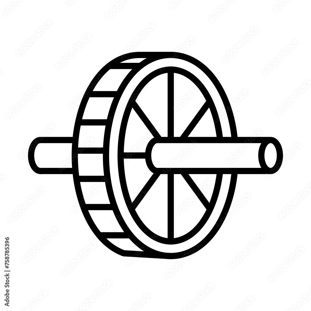 Canvas Prints wheel icon line icon