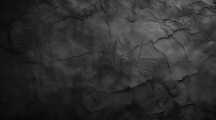 Naklejka premium Fond d'un mur noir, texture ardoise, béton. Ambiance sombre. Arrière-plan pour conception et création graphique.