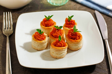 Majorcan vol au vents.
