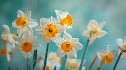 The daffodil, fresh and elegant