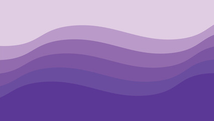 Purple wave element vector image for backdrop or presentation