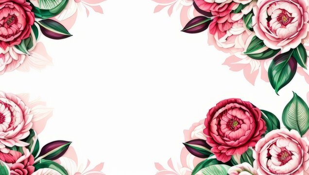 Abstract background, photo frame, frame for your website,rose, flower, frame, pink, love, floral, card, roses, vector, leaf, border, flowers, bouquet, wedding, nature, design, pattern, valentine, deco
