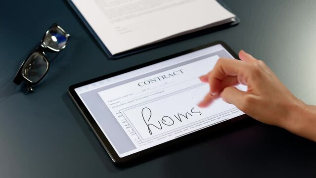 Contract E Signature