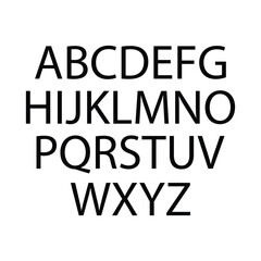 Classic college font. Vintage sport font in american style for football, baseball or basketball logos and t-shirt. Athletic department typeface, varsity style font. Vector