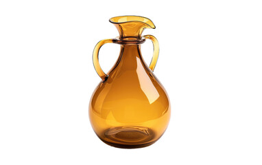 Golden Carafe isolated on transparent Background
