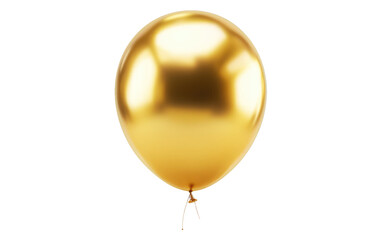 The Glittering Balloon isolated on transparent Background