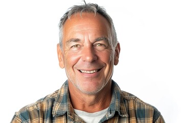 Obraz premium middle aged man smiling at the camera