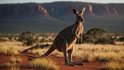 Foto auf Acrylglas kangaroo © Sohaib