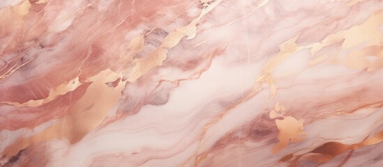 Obraz na płótnie Canvas Rose gold marble textured background. Abstract depiction of marble and granite stone. graphic