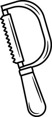 wood saws doodle