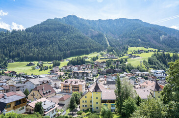 Fototapeta na wymiar Ortisei, Dolomites, South Tyrol, Italy