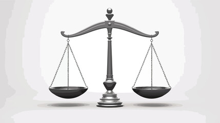 Balance and weight for measurement or law