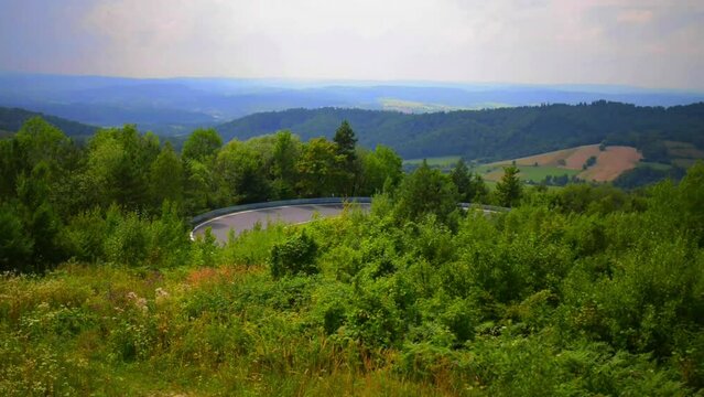Carpathian Mountains in Poland