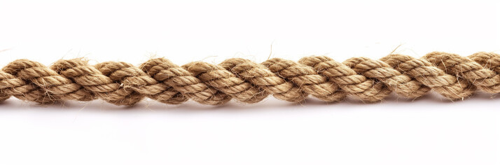 Close-up of a tightly woven rope.