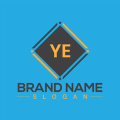 YF initial letter logo design for company branding or business
