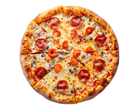 Pizza transparent picture