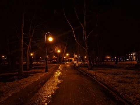 night city street