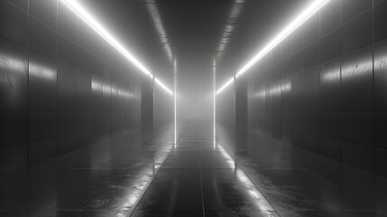 Black and White Background Generated by AI